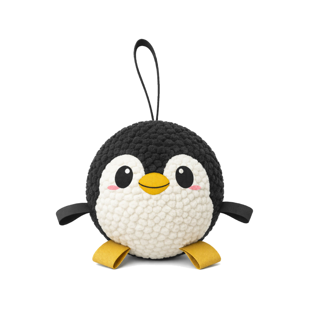 Plush Electric Bouncing Ball Penguin