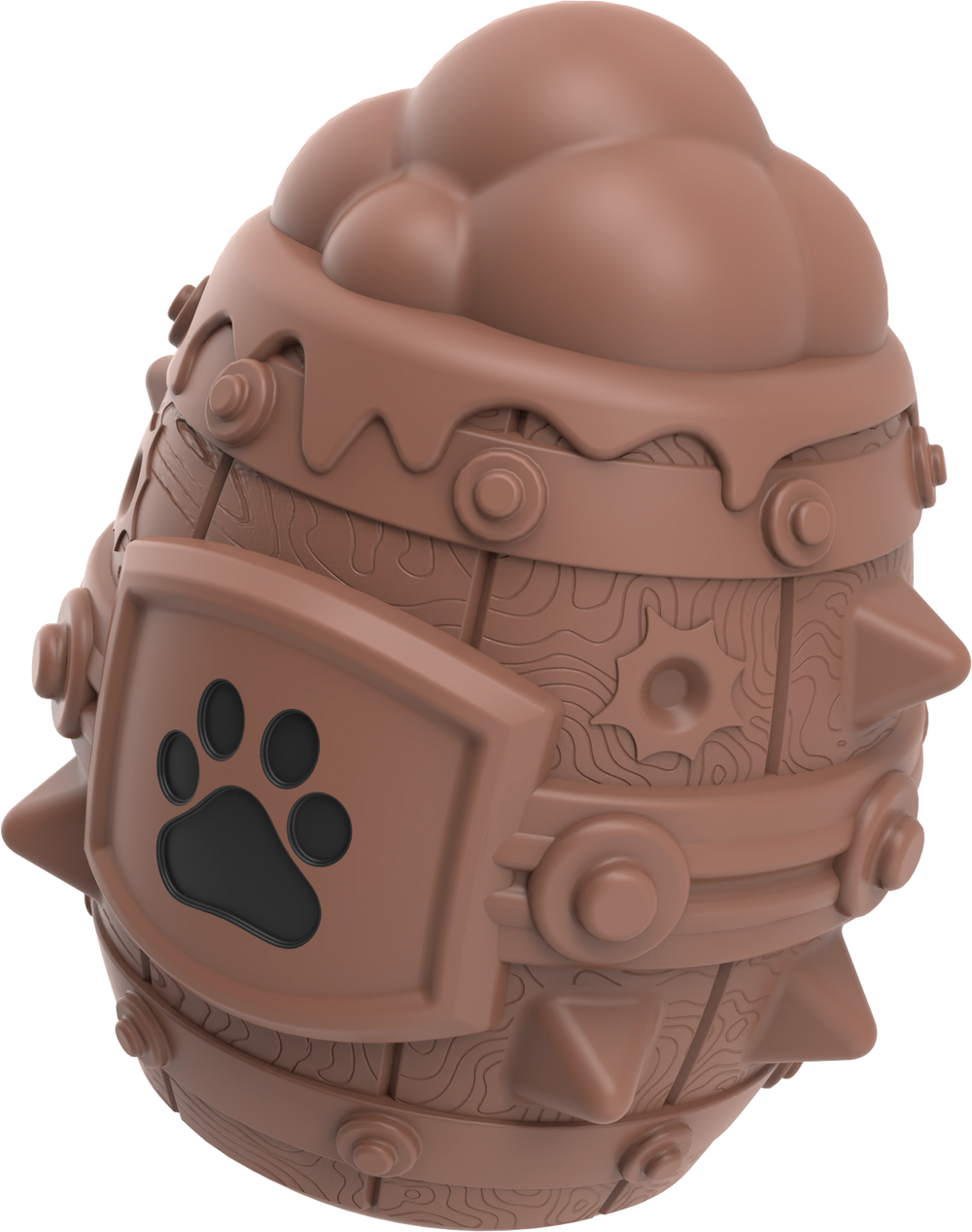 Rubber Squeaky Barrel