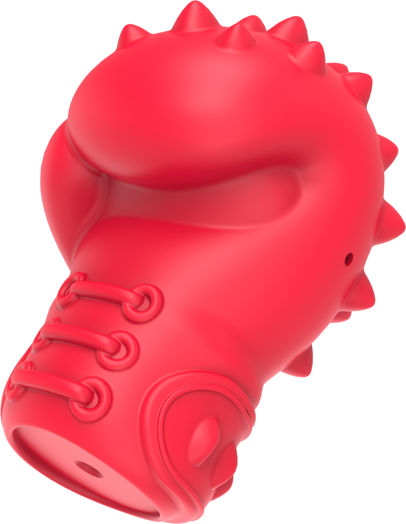 Rubber Squeaky Boxing Glove
